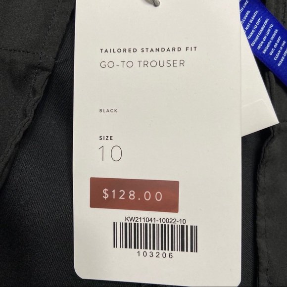 Kit and Ace Black Go-To Trousers Size 10 - Picture 9 of 15